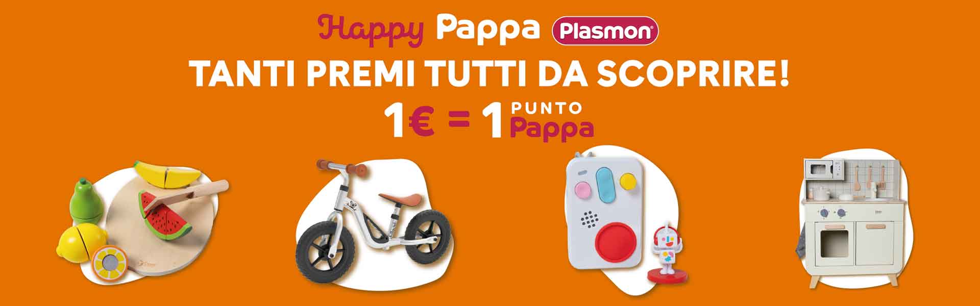 Raccolta punti Plasmon: Happy pappa Plasmon con premi per bambini e famiglie