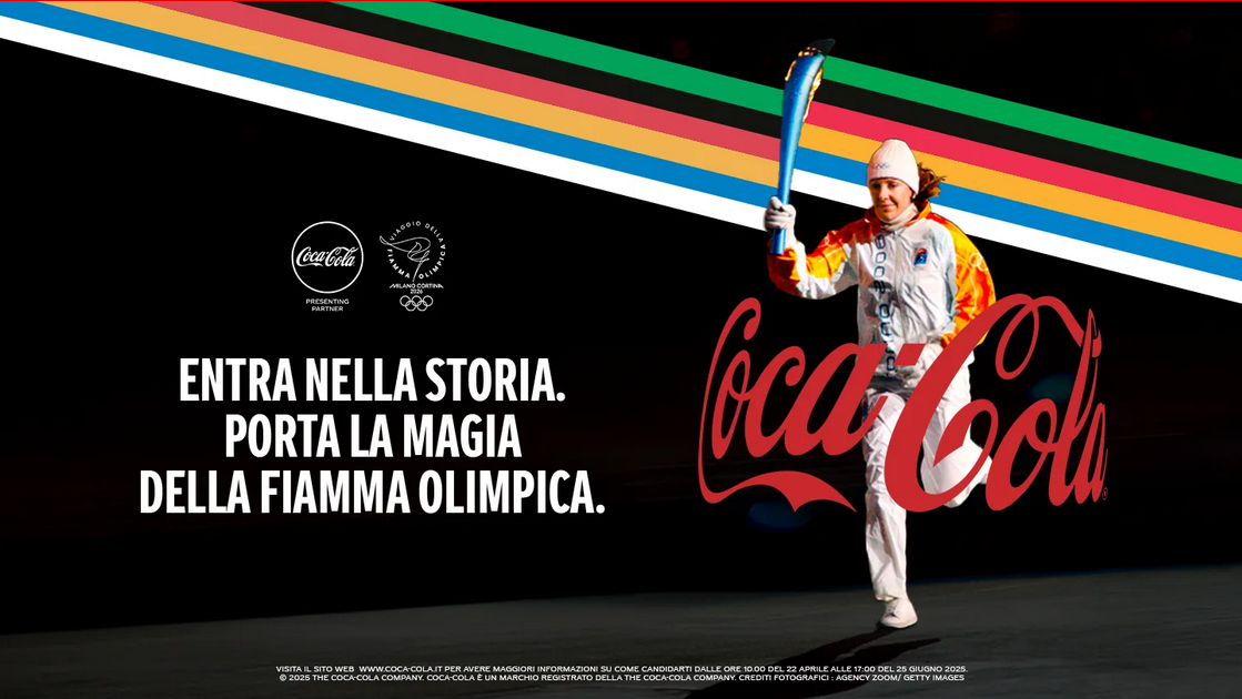 Porta anche tu la fiamma olimpica