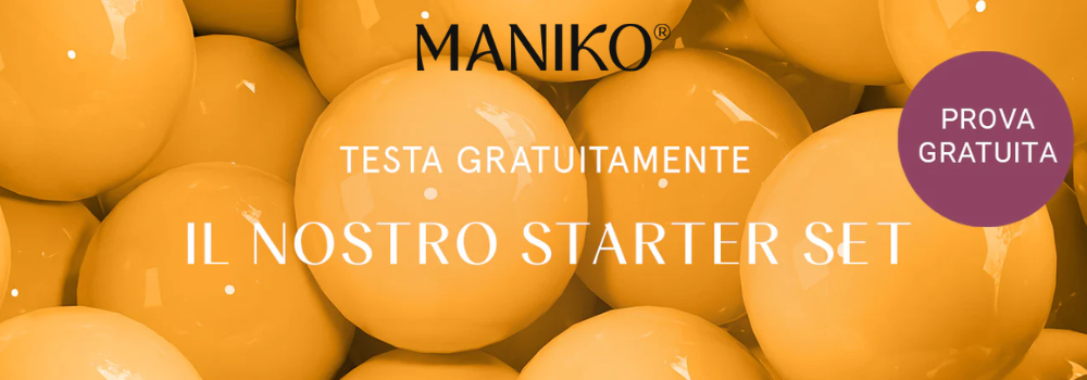Prova gratis lo Starter Set Maniko Nails®!