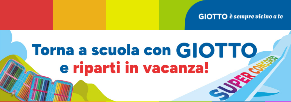 Concorso Fila Giotto: Torna a scuola e…riparti in vacanza!