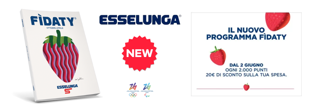 banner dell'articolo su raccolta punti esselunga e nuovo catalogo Fidaty con premi fisici