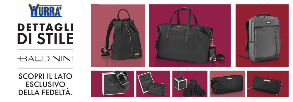 raccolta punti hurrà supermercati con Baldinini