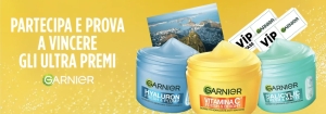 Tre Creme Sorbetto Garnier – Vitamina C, Salicylic e Hyaluron – protagoniste del giveaway garnier 2026