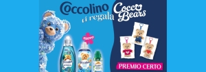 Vinci un Peluche Cocco Bears con Coccolino