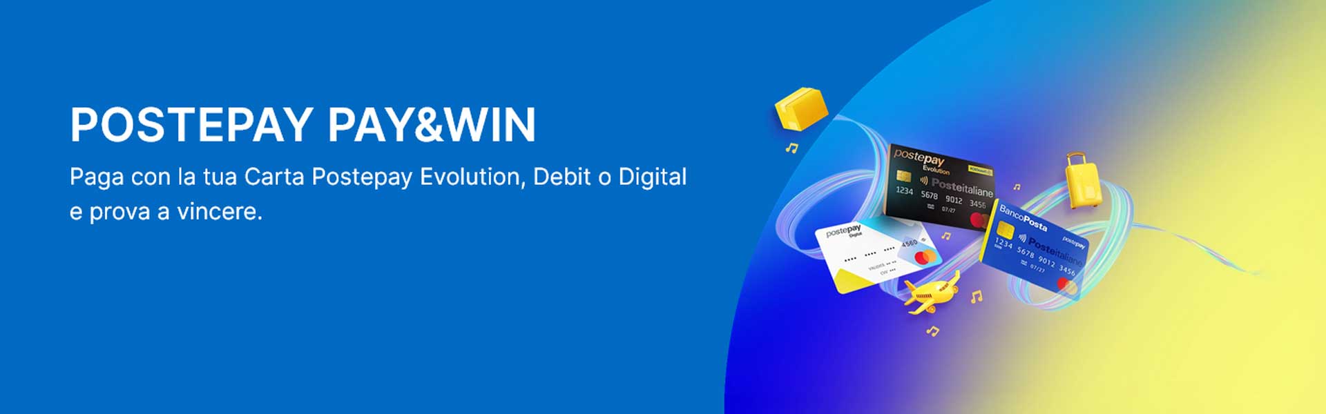Vinci con Postepay Pay&Win ed. II: Premi digitali e viaggi da sogno ti aspettano!