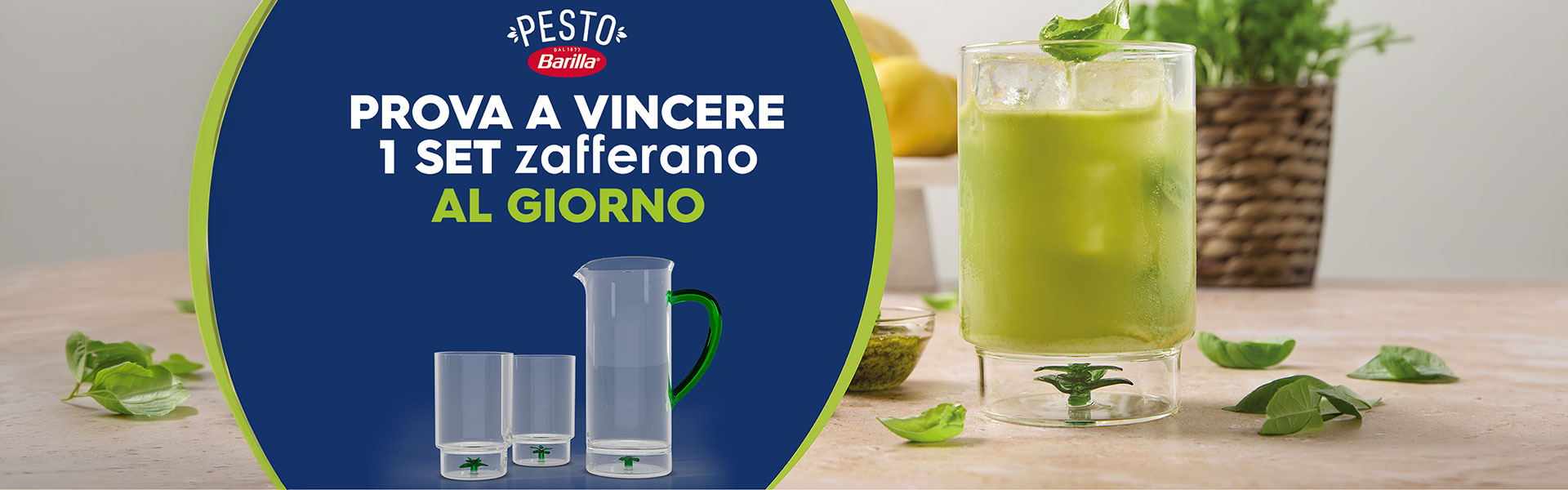 Vinci con Barilla Pesto: scopri il concorso e i premi Zafferano!