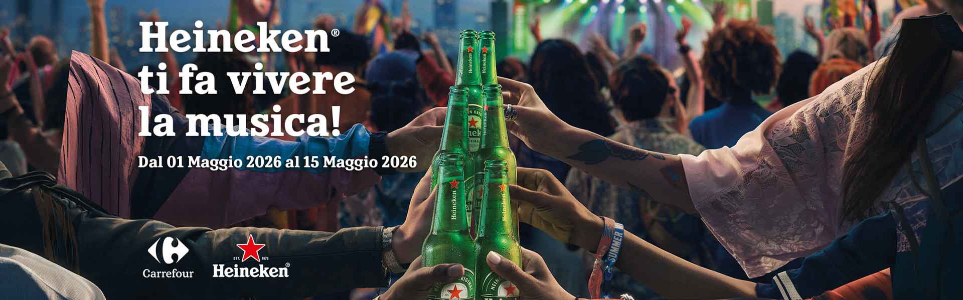 Vinci Biglietti VIP per il Nameless Festival 2026 con Heineken! Post